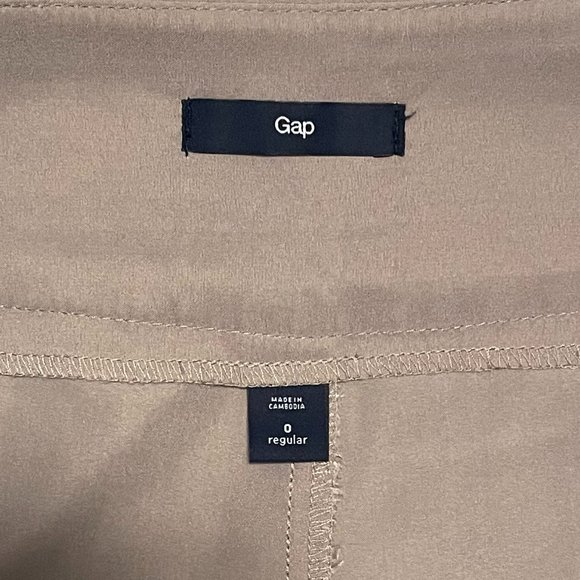 Gap Light Pink Relaxed Tapered Ankle Trouser Pant Sz.0R (runs slightly large) - Picture 6 of 7